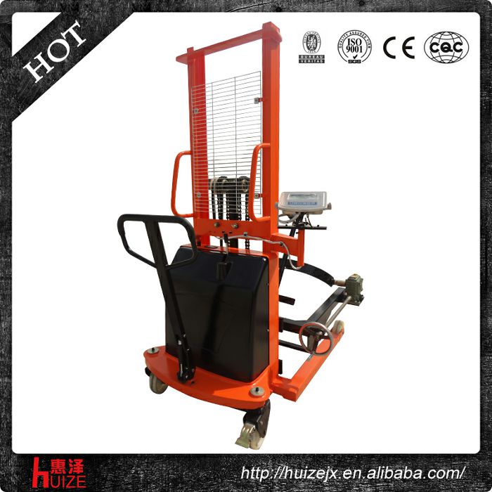 半電動(dòng)稱重油桶車(夾鐵桶,手搖翻轉(zhuǎn)倒料) 半電動(dòng)稱重油桶車(夾鐵桶,手搖翻轉(zhuǎn)倒料)