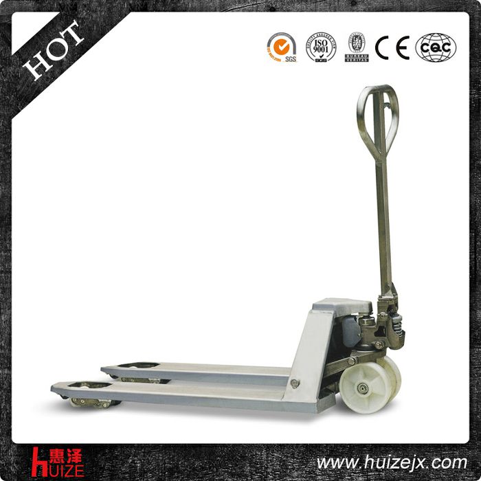 不銹鋼手動液壓搬運車 不銹鋼手動液壓搬運車