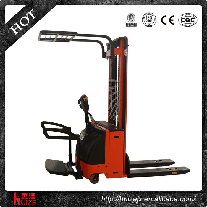 護(hù)頂架全電動(dòng)堆高車 護(hù)頂架全電動(dòng)堆高車